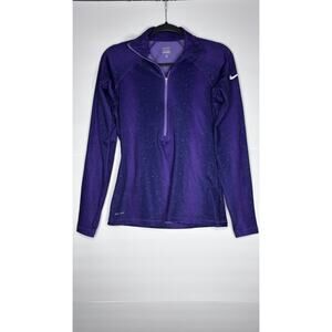 NIKE PRO DRI-FIT HALF ZIP PULLOVER SIZE M
